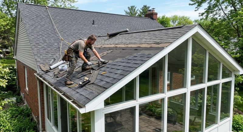Damaged Roof Replacement in Providence, RI